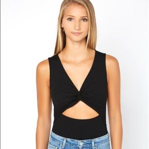 Black Bodysuit by Wild Honey